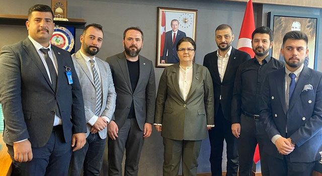 TÜGVA Heyetinden Milletvekili Yanık’a Ziyaret