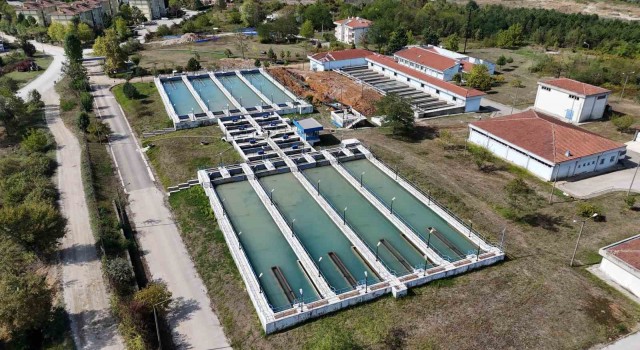 Uğursuyundan arıtma tesisine su akışı artırıldı