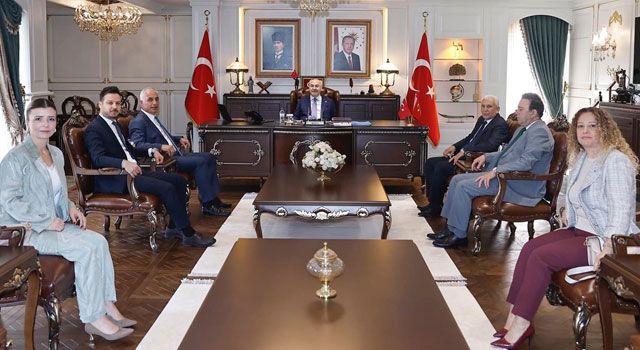 Vali Köşger, Esnaf ve Sanatkarlar Odalarını Kabul Etti