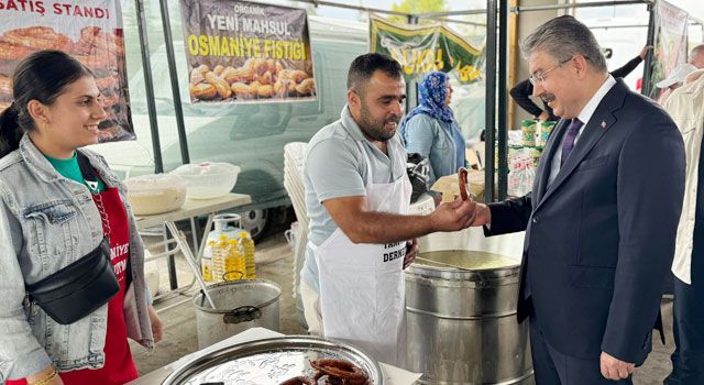 Vali Yılmaz, Osmaniye Tanıtım Günleri'nde Stantları Ziyaret Etti