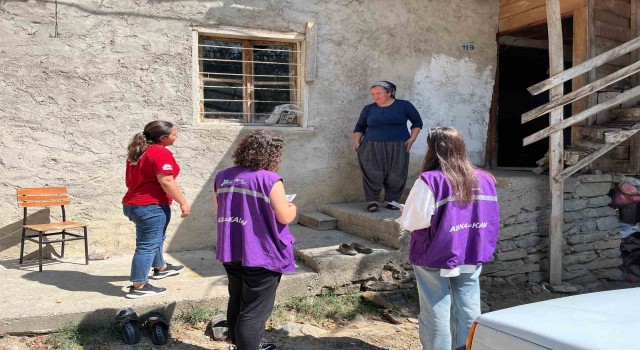 Yangından etkilenen vatandaşlara Büyükşehirden psiko-sosyal destek