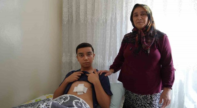Yorgun mermi, damda oturan 16 yaşındaki Mertcanı hayattan koparıyordu