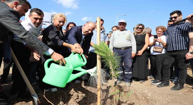 Yüreğirde ‘Narin için hatıra korusu oluşturuldu