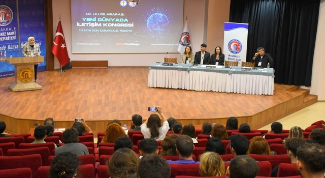 13. Uluslararası Yeni Dünyada İletişim Kongresi ÇOMÜde Gerçekleştirildi