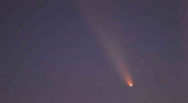 80 bin yılda bir görülen kuyruklu yıldız Lüleburgazda görüntülendi