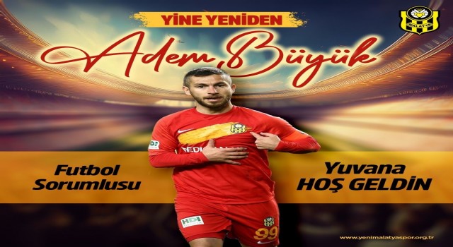 Adem Büyük yeniden Yeni Malatyasporda