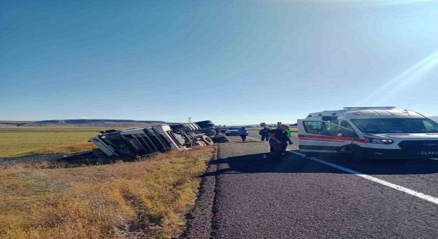 Ağrıda trafik kazası: 1 yaralı