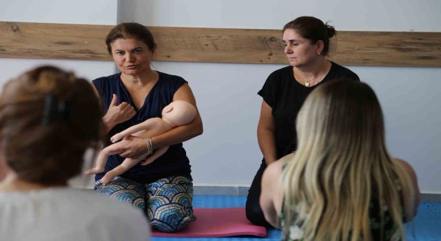 Anne adaylarına eğitim vermek için Gebe sınıfı açıldı