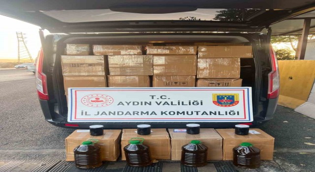 Aydında sahte zeytinyağı ve pekmez ele geçirildi