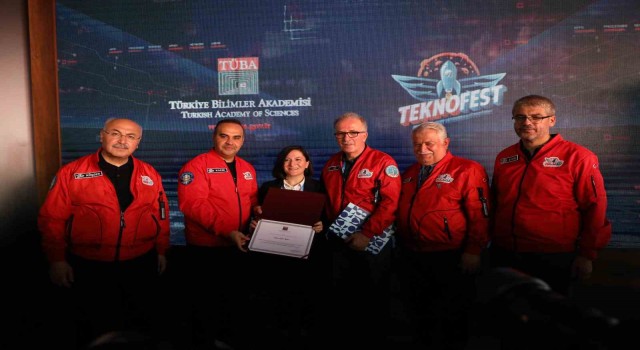 BARÜye “TÜBA-TEKNOFEST Doktora Bilim Ödülü” verildi