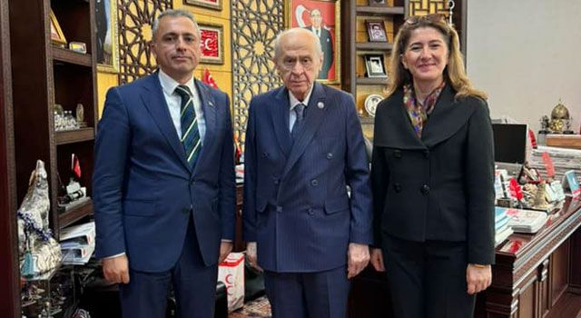 Başkan Çenet, MHP Lideri Bahçeli’yi Ziyaret Etti