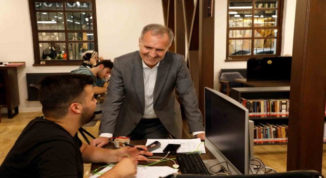 Başkan Tabandan öğrencilere müjde