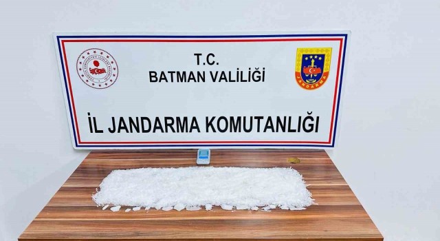 Batmanda uyuşturucu taciri jandarma operasyonu ile yakalandı