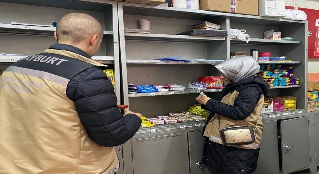 Bayburtta okul kantinleri ve yemekhanelerinde denetimler sıklaştı