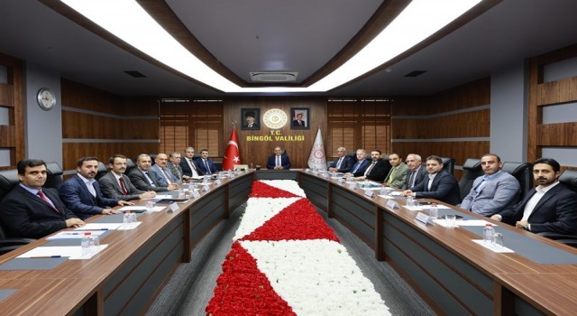 Bingölde İl İstihdam ve Mesleki Eğitim Kurulu Toplantısı