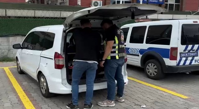 Büyükçekmecede drift atan sürücüye ceza yağdı