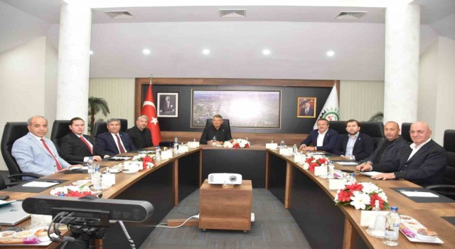 Denizlispordan Denizli OSB yönetimine tebrik ziyareti