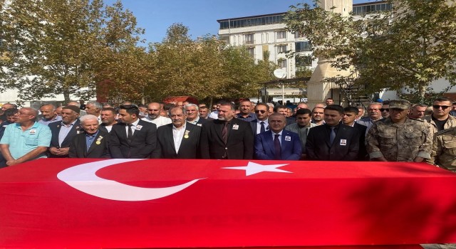 Elazığda 70 yaşındaki Kıbrıs gazisi son yolculuğuna uğurlandı