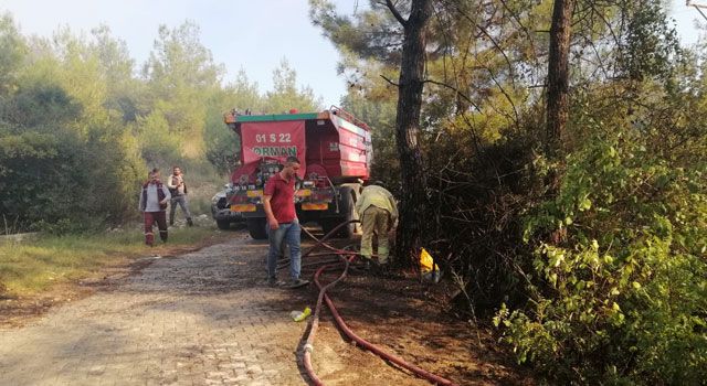 Kadirli'de Orman Yangını Kontrol Altına Alındı