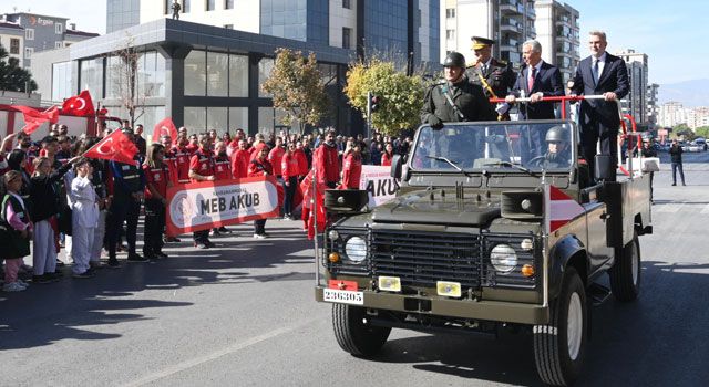 Kahramanmaraş’ta Cumhuriyet Coşkusu