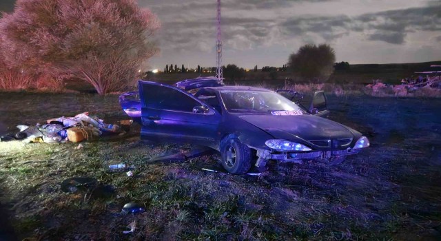 Kontrolden çıkan otomobil takla attı: 4 yaralı
