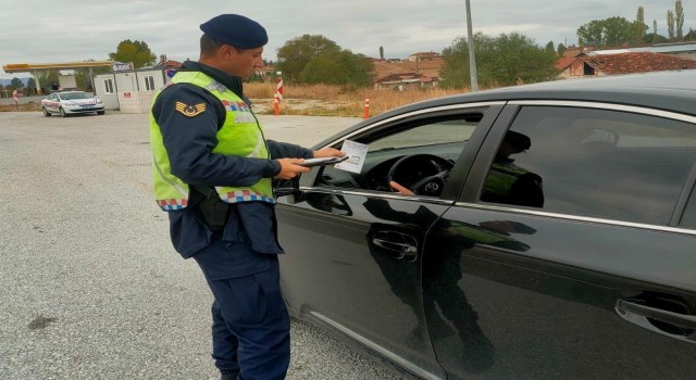 Kütahyada emniyet kemeri ve çocuk bağlama sistemleri denetimi
