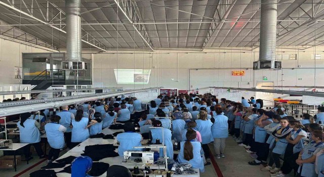 Kuyucakta kadınlara jandarmadan eğitim