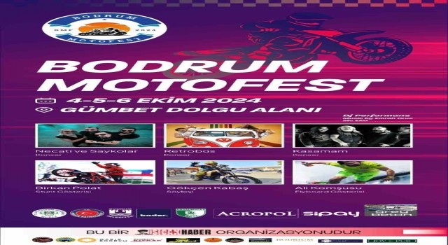 Motosikletliler Bodrumda buluşuyor