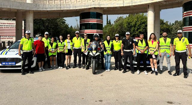 Osmaniye Emniyet Müdürlüğü'nden Üniversite Öğrencilerine Trafik Eğitimi