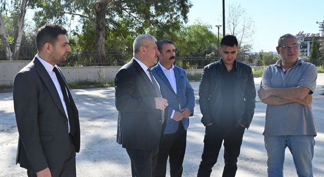 Osmaniye İl Sağlık Müdürü Yavuzyılmaz, Yeni Hastane İnşaatında İncelemelerde Bulundu