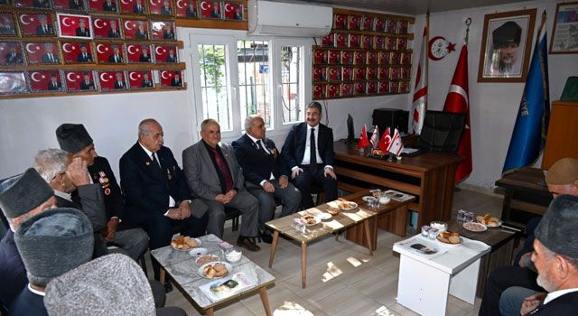 Osmaniye Valisi Gazilerle Bir Araya Geldi