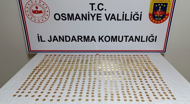 Osmaniye'de Sahte Altın Operasyonu: 513 Adet Ziynet Altını Ele Geçirildi