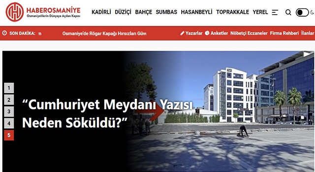 Osmaniye’nin Yerel Habercisi: haberosmaniye.com Yayın Hayatına Devam Ediyor