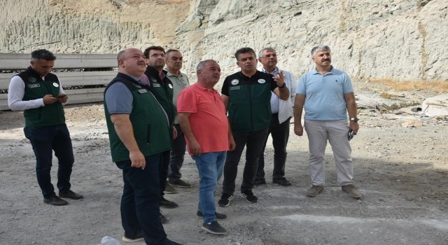 Reşitköy Barajında İnşaat Çalışmaları Hızla Devam Ediyor