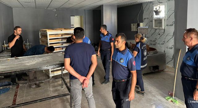 Ruhsatsız İşletmeye Zabıta Baskını