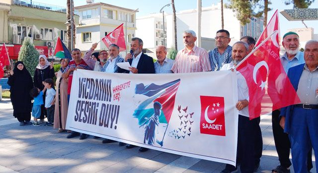 Saadet Partisi'nden İsrail'e Tepki: 'Filistin Bizim Vicdanımızdır!'
