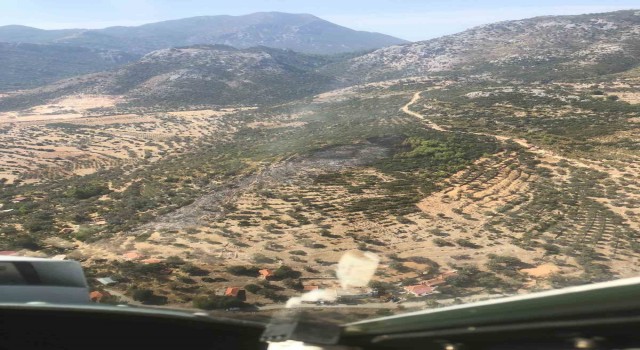 Seydikemerde çıkan orman yangını kontrol altına alındı
