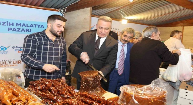 Sultangazide 5. Geleneksel Malatya Yöresel Ürün Günleri Üzüm Festivali başladı