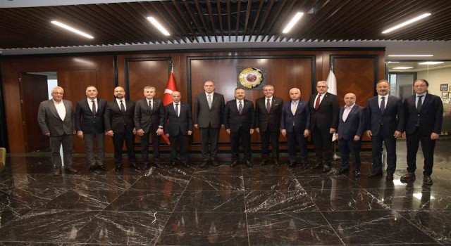 Vali Aksoy ve Başkan Kesikbaş Samsunda