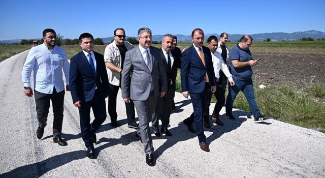 Vali Yılmaz, Sumbas ve Çevresindeki Yol Çalışmalarını İnceledi