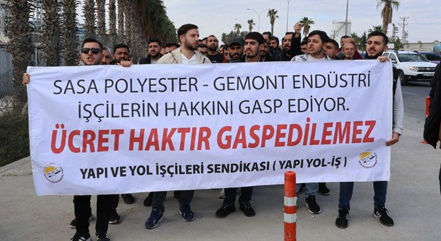 Adana'da Taşeron İşçilerden Maaş Eylemi: "Hakkımızı Alana Kadar Buradayız"
