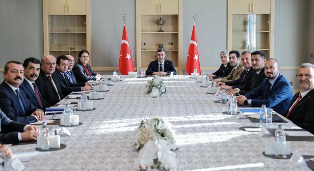 Cumhur İttifakı Osmaniye Heyeti, Cumhurbaşkanı Yardımcısı Yılmaz’ı Ziyaret Etti
