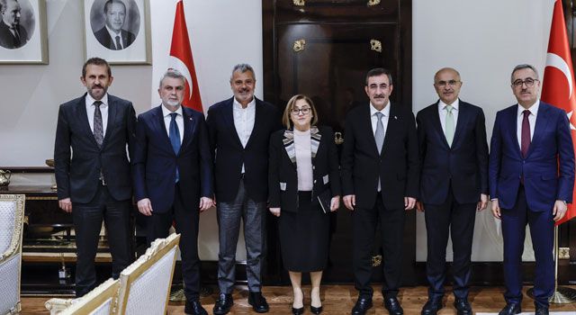 Belediye Başkanlarından Cumhurbaşkanı Yardımcısı Yılmaz’a Ziyaret
