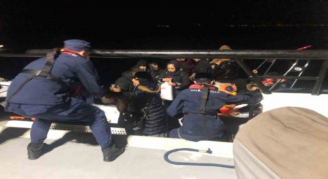 Bodrumda 33 düzensiz göçmen yakalandı: 3 gözaltı