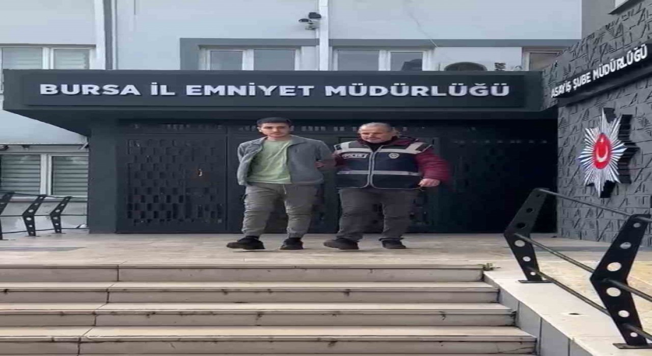 Bursada 16 yıl hapis cezasıyla aranan şüpheli yakalandı