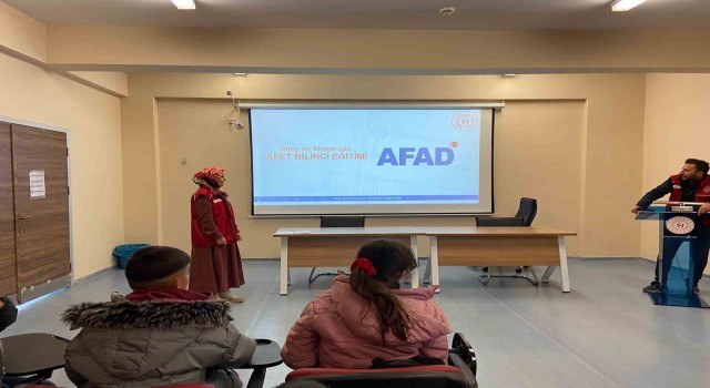 Diyadinde afet farkındalık eğitimi