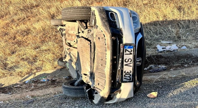 Diyarbakırda trafik kazası: 5 yaralı