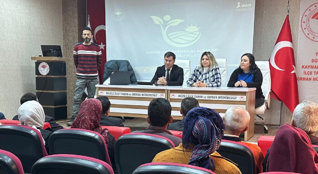 Düziçi’nde Çiftçilere Destekleme Bilgilendirme Toplantısı Düzenlendi