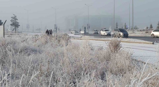 Erzurumda kış lastiği zorunluluğu başladı