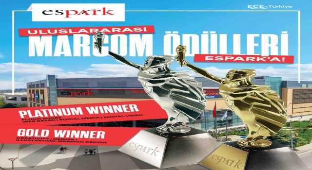 Espark AVMye MarCom Awardstan 2 uluslararası üst düzey ödül